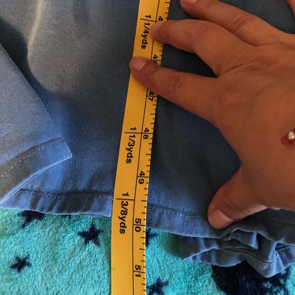 Vtg handmade blue a-line dress 2X 2X? - Picture 7 of 11